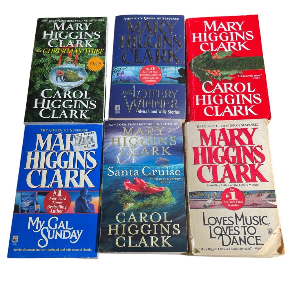 Mary and Carol Higgins Clark Books